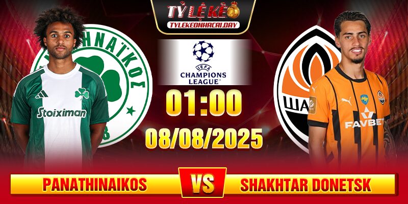 soi keo panathinaikos vs shakhtar donetsk