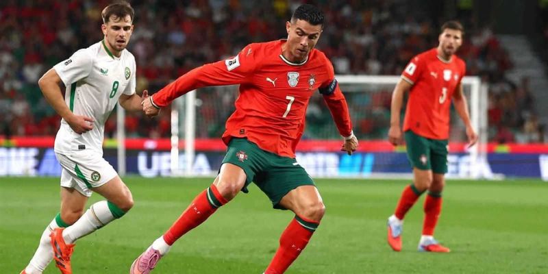 Ireland vs Bồ Đào Nha có phong độ trái ngược