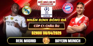 Soi Kèo Real Madrid Vs Bayern Munich 02h00 08/04 - Tứ Kết Cúp C1 Châu Âu